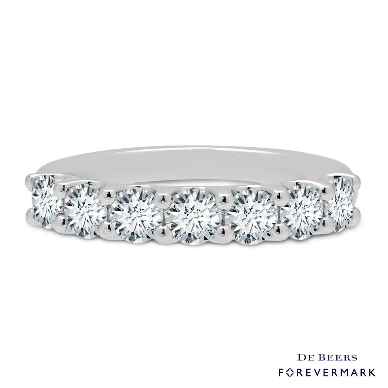 Forevermark Diamond Wedding Band in 18kt White Gold (1ct tw)