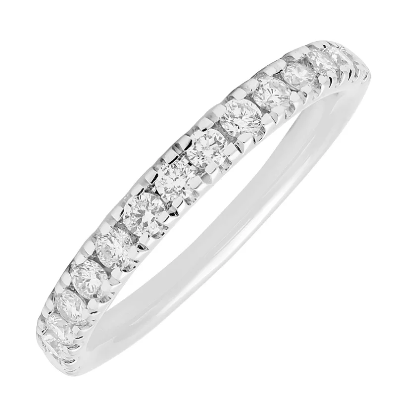 Diamond Anniversary Band in 14kt White Gold (1/2ct tw)