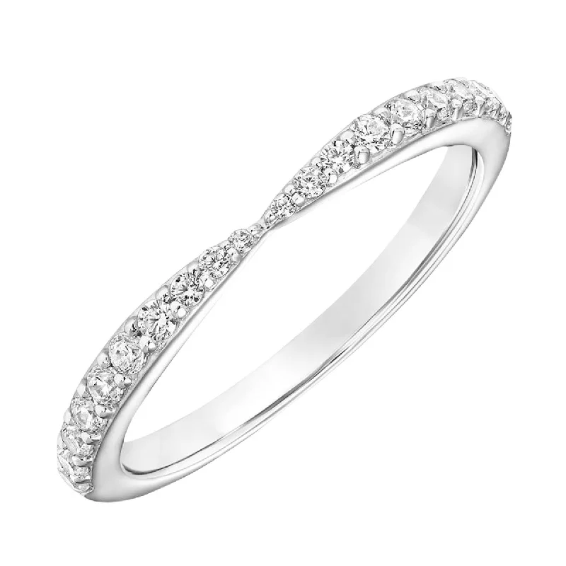 Diamond Band in 14kt White Gold (1/4ct tw)