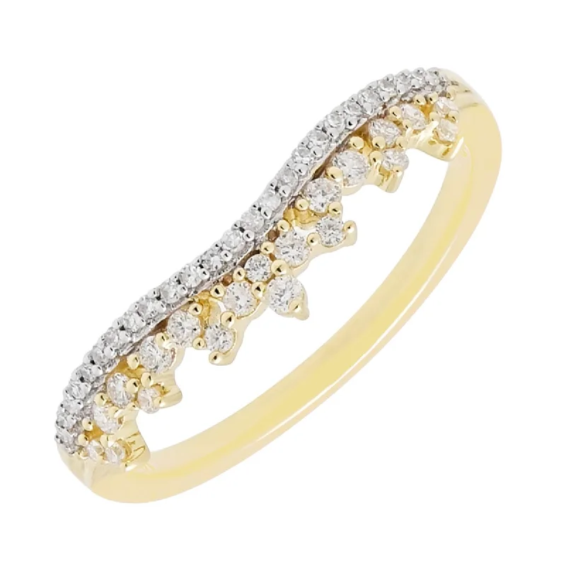 Diamond Band in 14kt Yellow Gold (1/5ct tw)