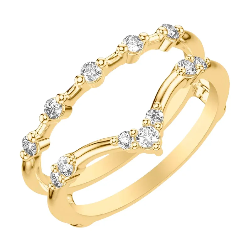 Diamond Contour Insert in 14kt Yellow Gold (1/3ct tw)