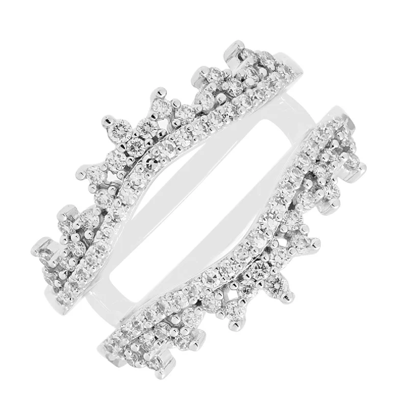 Diamond Insert in 14kt White Gold (1/2ct tw)