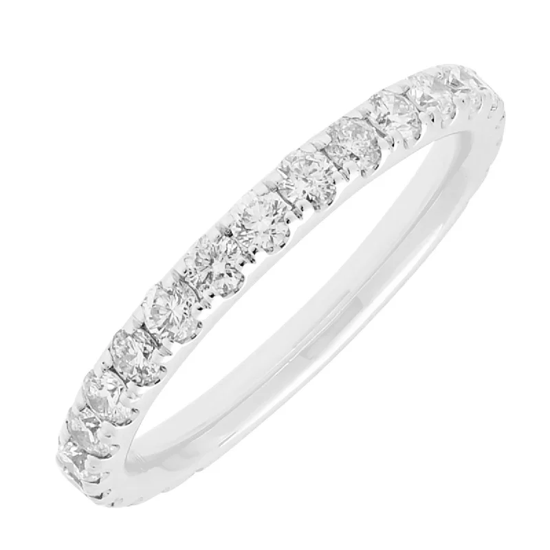 Diamond Wedding Band i 14kt White Gold (3/4ct tw)