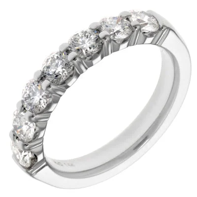 Diamond Wedding Band in 14kt White Gold (1 1/2ct tw)