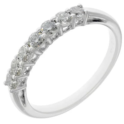 Diamond Wedding Band in 14kt White Gold (1/2ct tw)