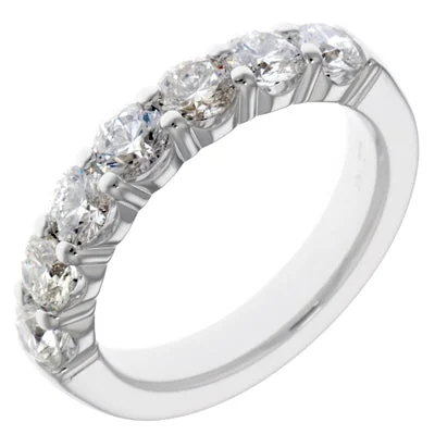 Diamond Wedding Band in 14kt White Gold (1 3/4ct tw)