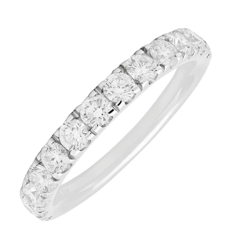 Diamond Wedding Band in 14kt White Gold (1ct tw)