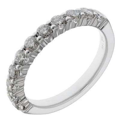 Diamond Wedding Band in 14kt White Gold (1ct tw)