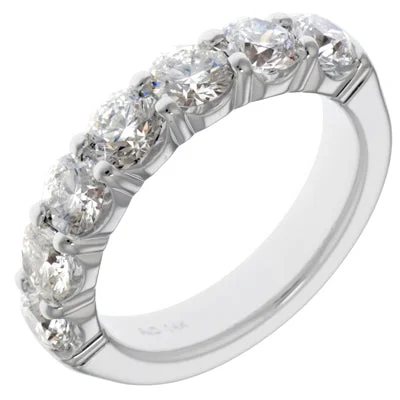 Diamond Wedding Band in 14kt White Gold (2 3/8ct tw)