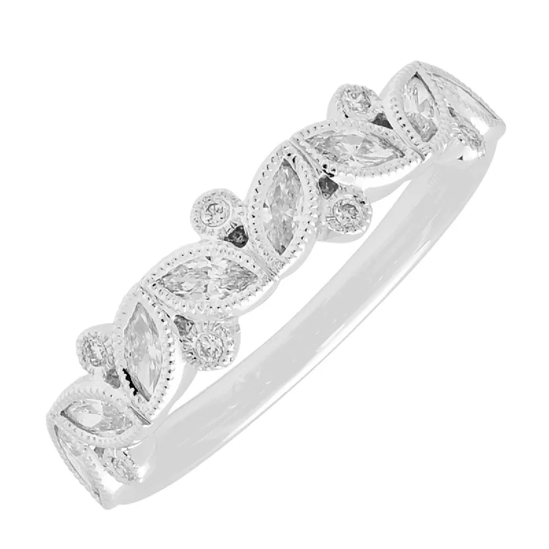 Diamond Wedding Band in 14kt White Gold (3/8ct tw)