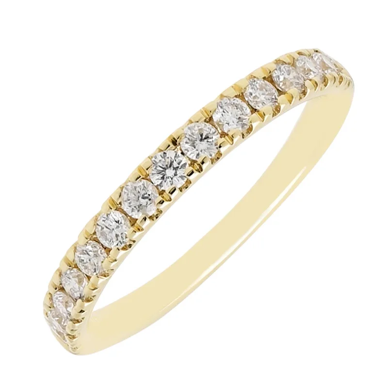 Diamond Wedding Band in 14kt Yellow Gold (1/2ct tw)