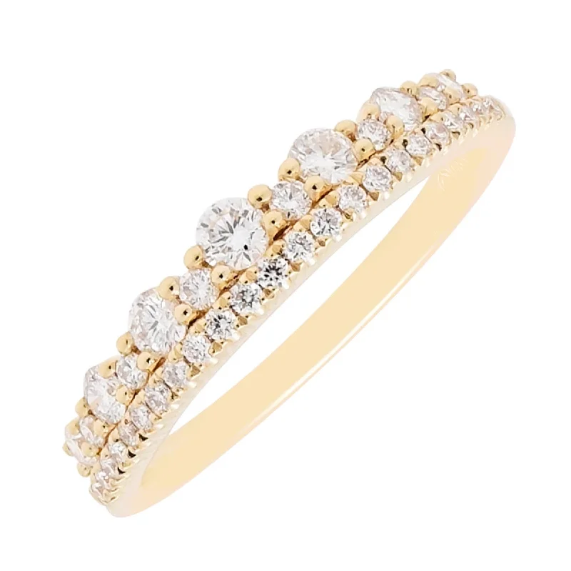 Diamond Wedding Band in 14kt Yellow Gold (1/2ct tw)