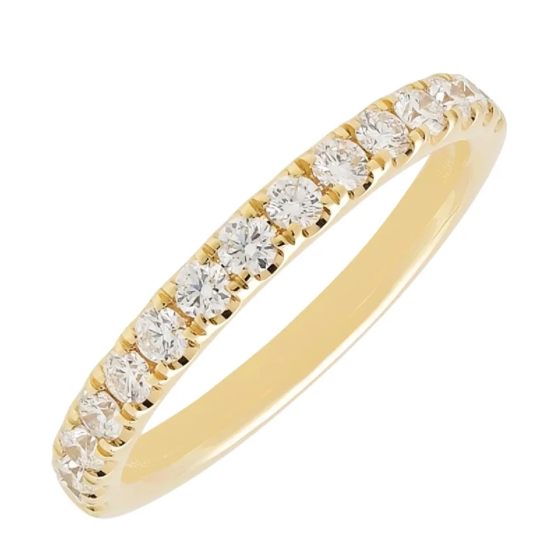 Diamond Wedding Band in 14kt Yellow Gold (1/2ct tw)