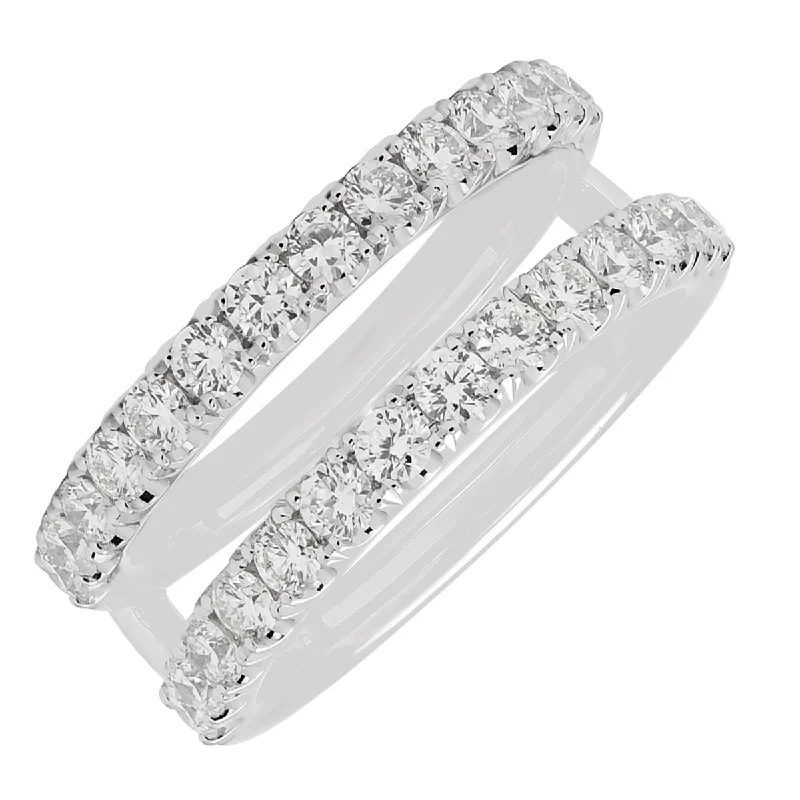 Diamond Wedding Ring Insert in 14kt White Gold (1 1/4ct tw)