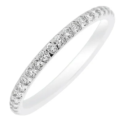 Memoire Odessa Diamond Eternity Wedding Band in Platinum (1/2ct tw)