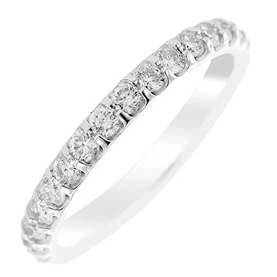 Memoire Odessa Diamond Wedding Band in Platinum (3/4ct tw)