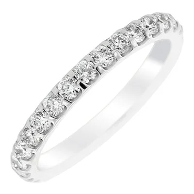 Memoire Odessa Eternity Diamond Wedding Band in Platinum (1ct tw)