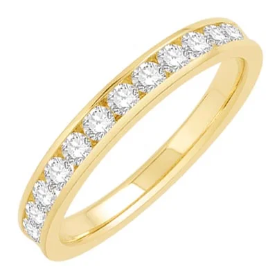 Northern Star Diamond Anniversary Band in 14kt Yellow Gold (1/2ct tw)