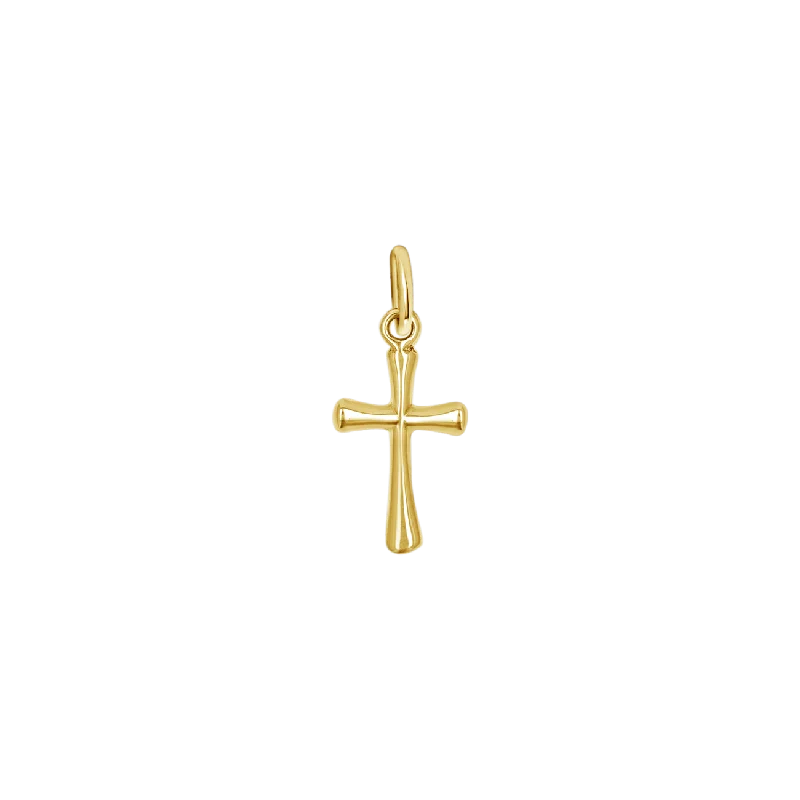 Mini Solid Cross Charm