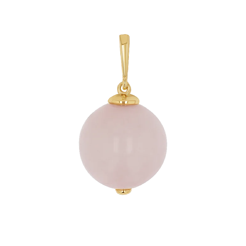 Rose Quartz Gumball Charm