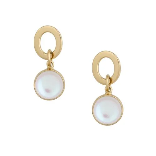 Alchemia Luminite Circle Post Earrings