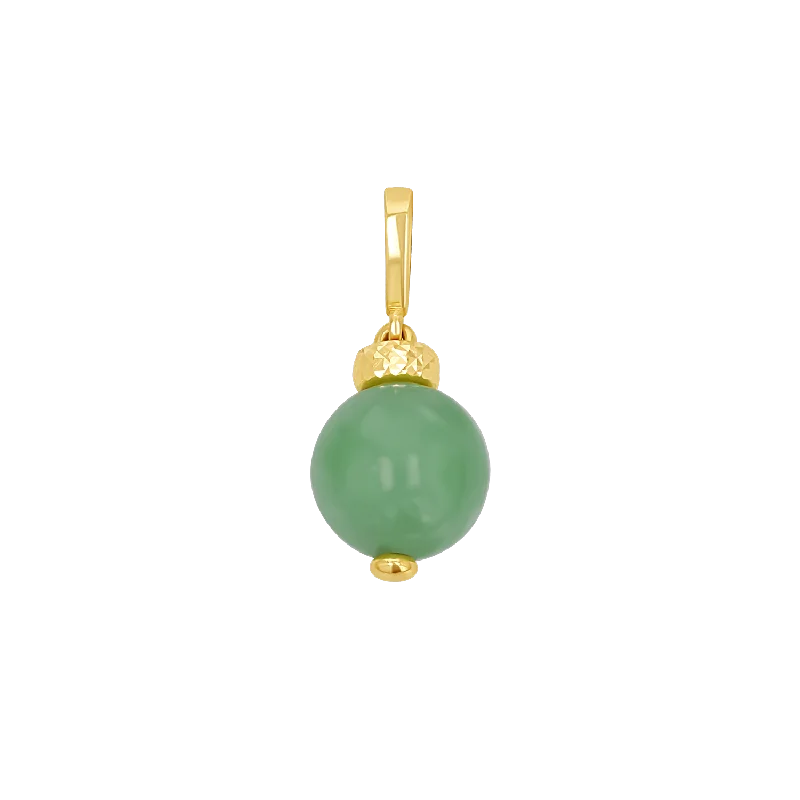 Bauble Jade Bead Charm