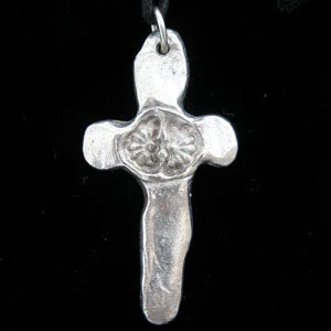 Flower Cross Pendant