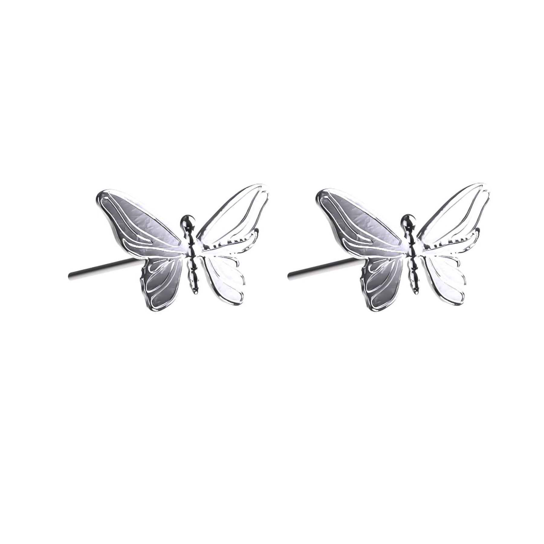 BUTTERFLY EARRING (STUD)