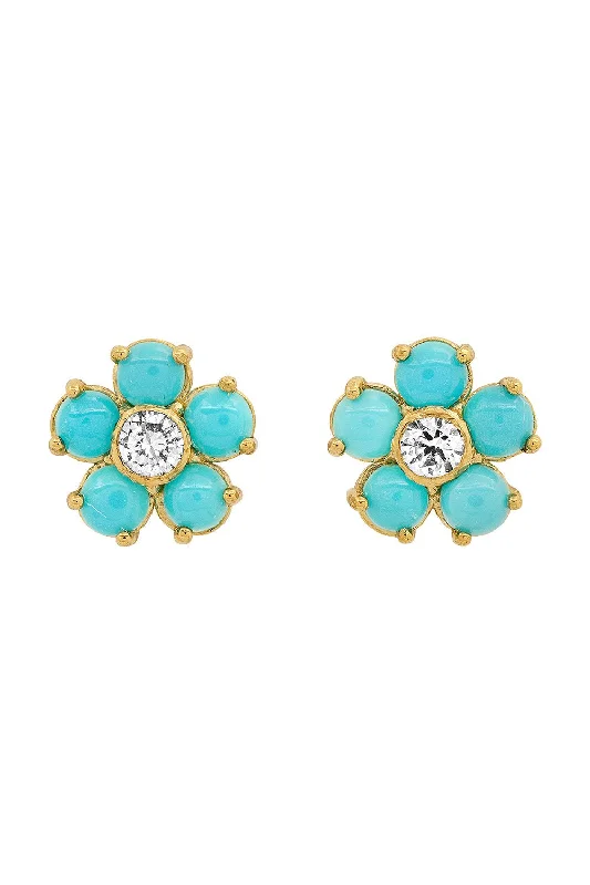 Mini Flower Stud Earrings