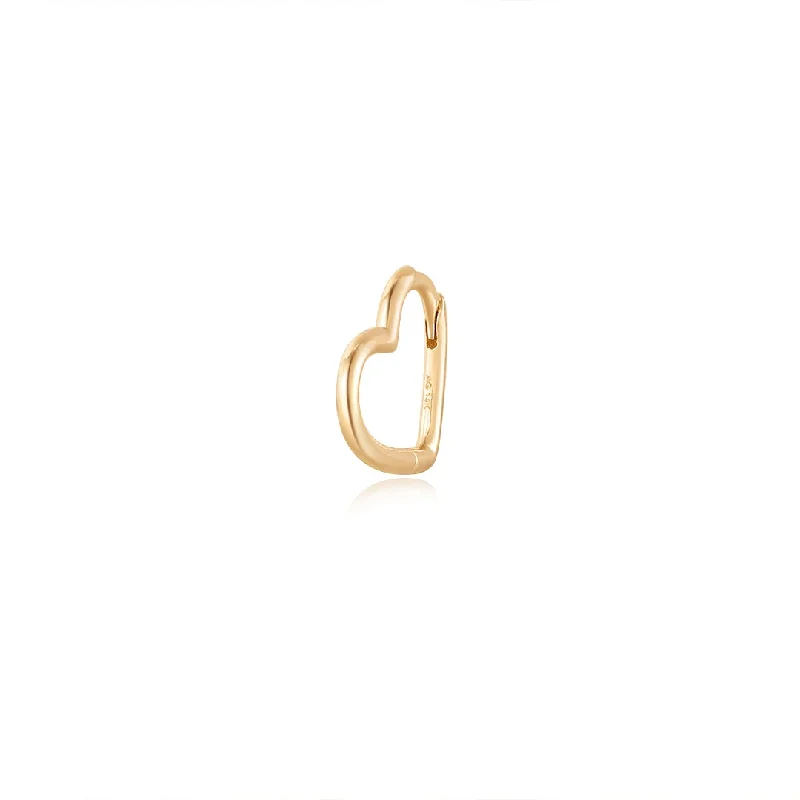 JUlLIETTE | Single Heart-Shaped Hoop