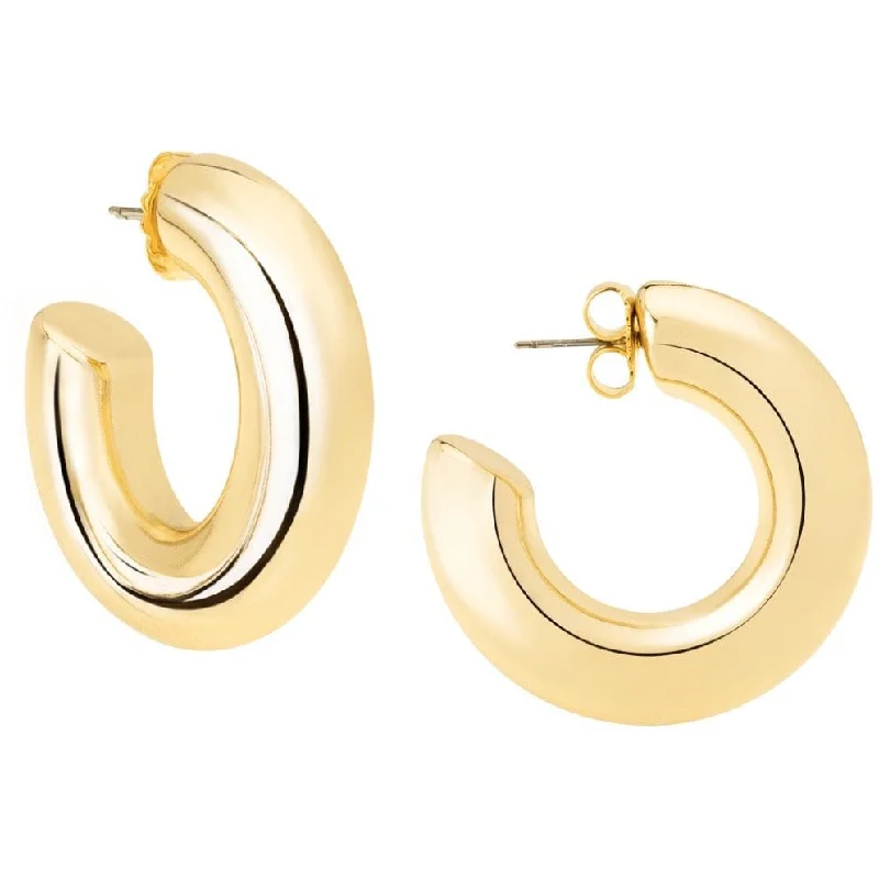 Large gold hoop