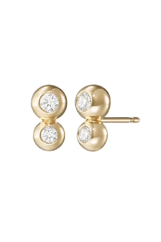 Small Audrey Double Stud Earrings