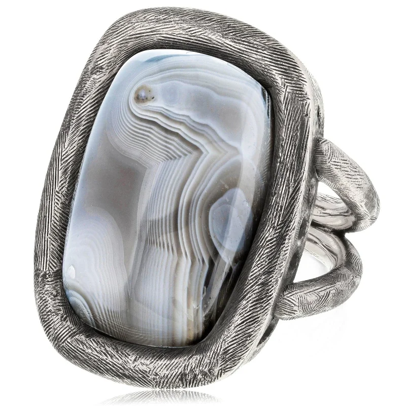 Agate Cocktail Ring