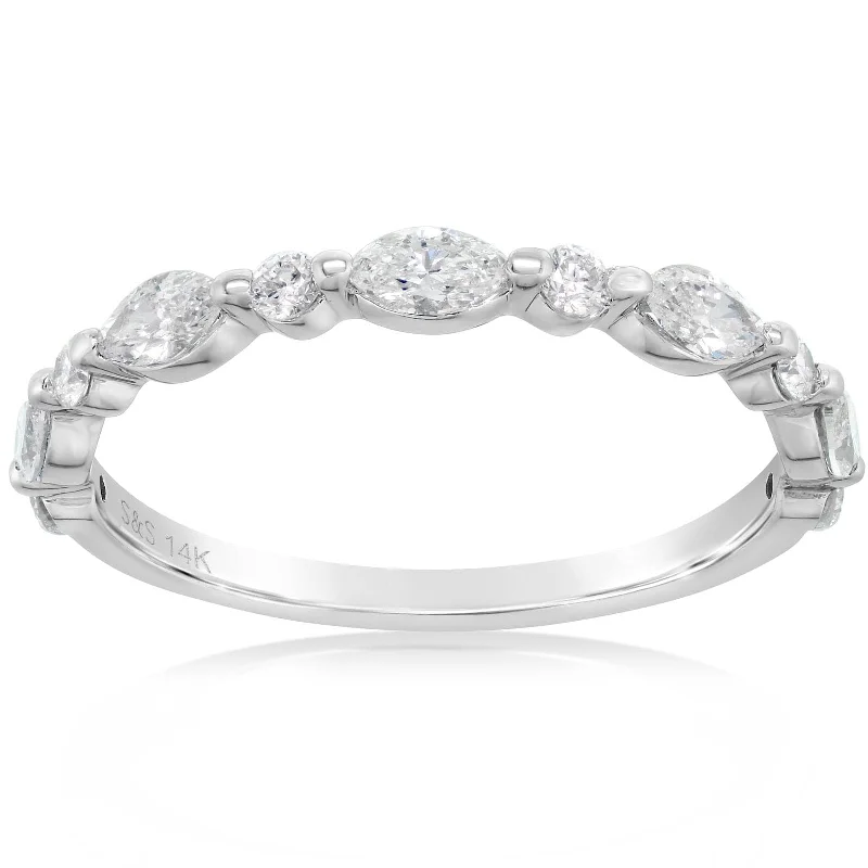 Estate Diamond Wedding Band