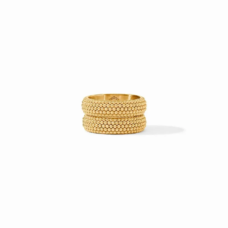 Julie Vos Beaded Eternity Duet Ring