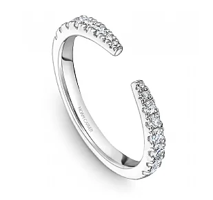 Noam Carver Half Anniversary Diamond Wedding Ring in 14K White Gold (0.36ctw)