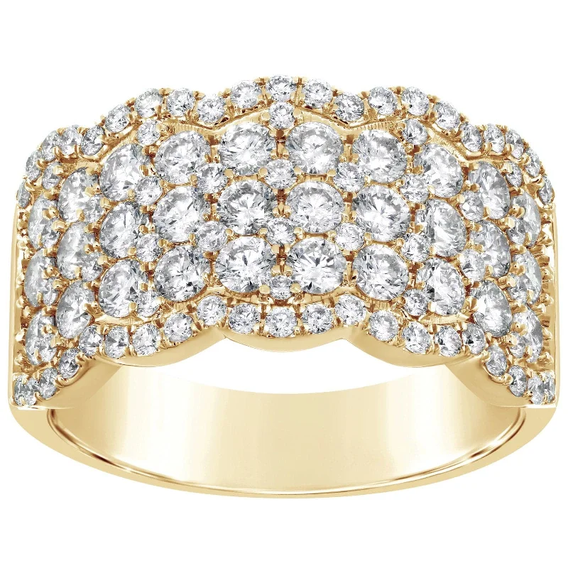 Pave Set Diamond Band