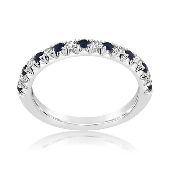 Sapphire & Diamond Band