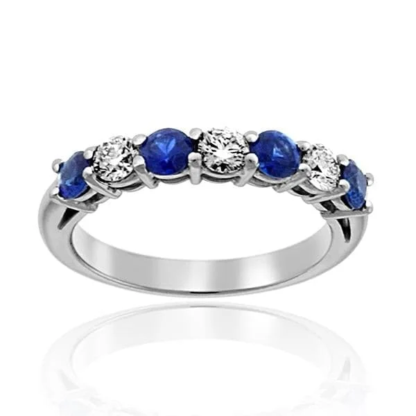 Sapphire & Diamond Band