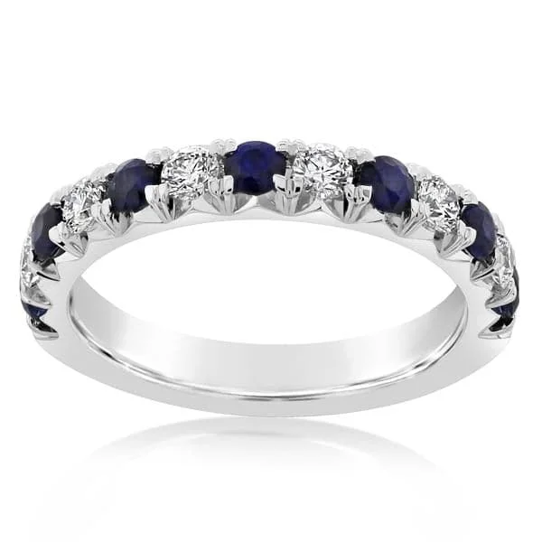 Sapphire & Diamond Band