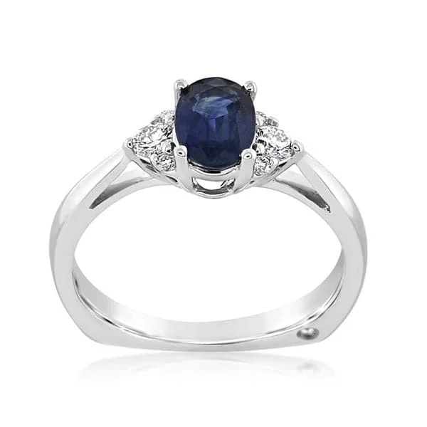 Sapphire & Diamond Ring