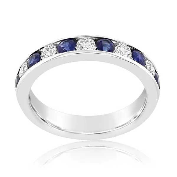 Sapphire & Diamond Ring