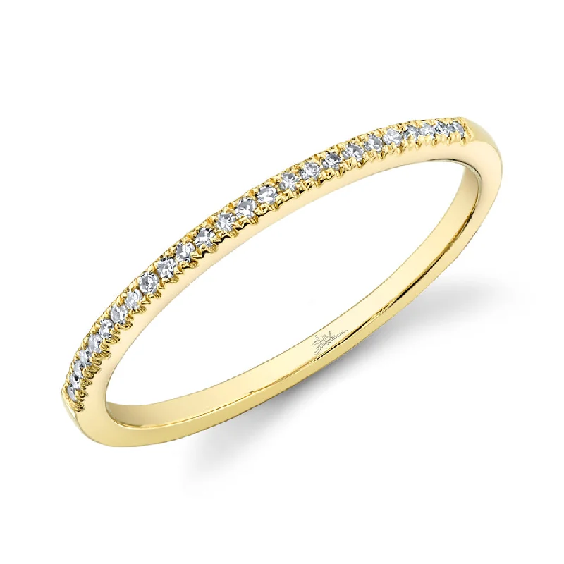 0.08CT 14K Y/G DIAMOND LADY'S BAND