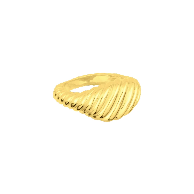 STELLA SIGNET RING GOLD