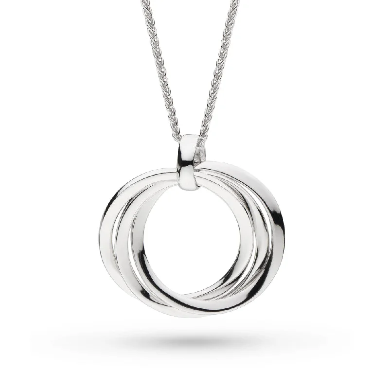 Bevel Trilogy Grande Link Slider Necklace