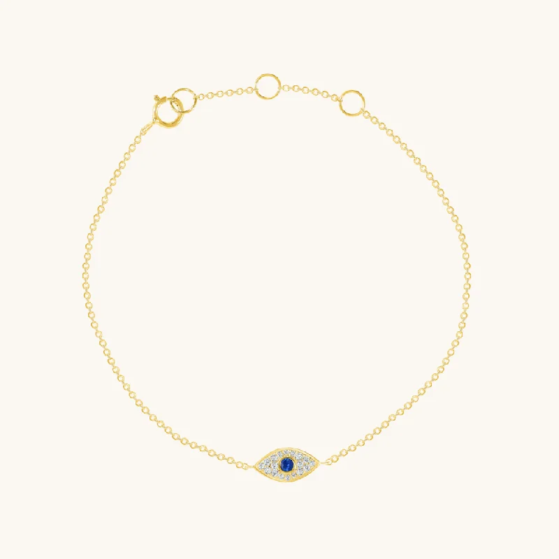 Dainty Evil Eye Bracelet