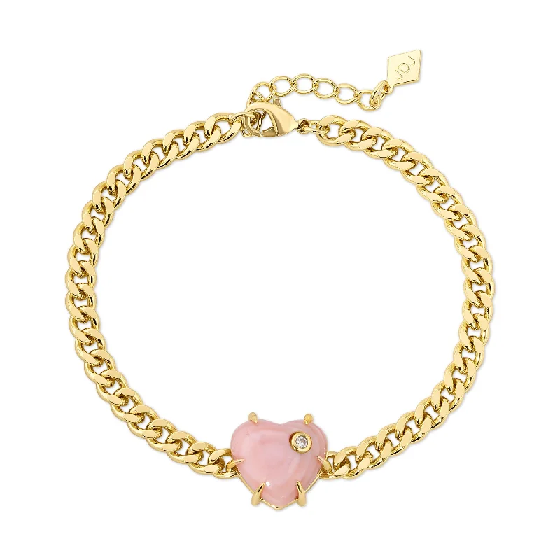 Lover Bracelet - Pink Shell