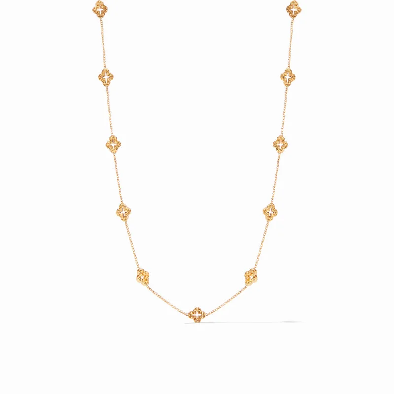 Julie Vos Florentine Demi Delicate Station Necklace