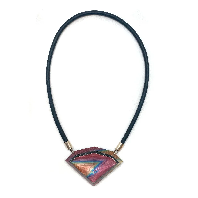 Pop Art Geometric Necklace