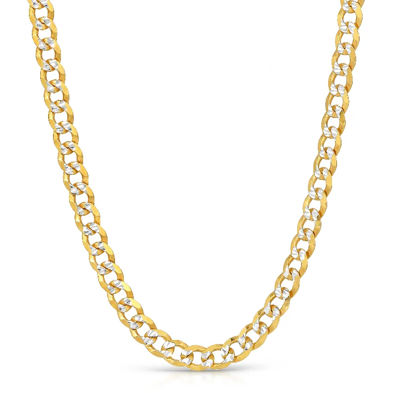 Two-tone Cuban Link Necklace